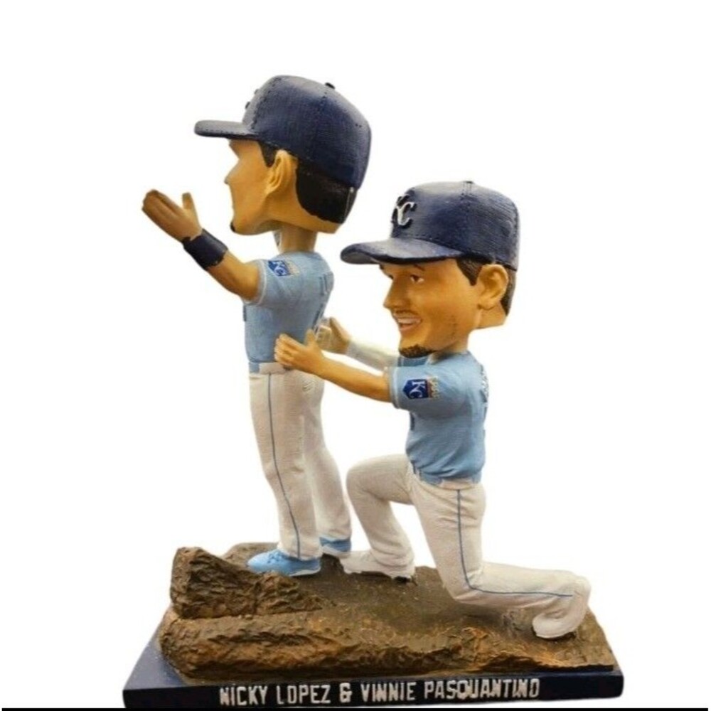 Nicky Lopez & Vinnie Pasquantino Bobblehead SGA Kansas City Royals 6/18/2023